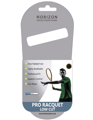 Horizon Men's Pro Racket Low Cut Socks